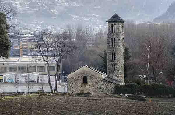 85 - Andorra - Santa Coloma - iglesia de santa Coloma